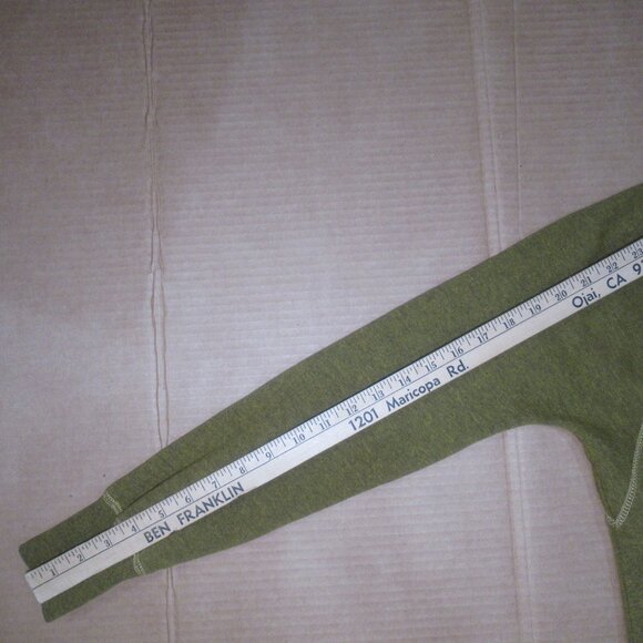 ✨Converse Heathered Mustard Yellow Quarter-Zip Hoodie | Size XS - Picture 6 of 13